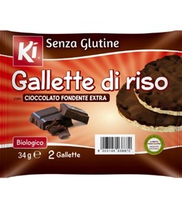 Gallette di Riso con Cioccolato Fondente