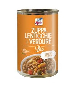 Zuppa Lenticchie e Verdura Pronta