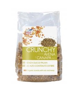 Crunchy con Avena e Canapa Bio